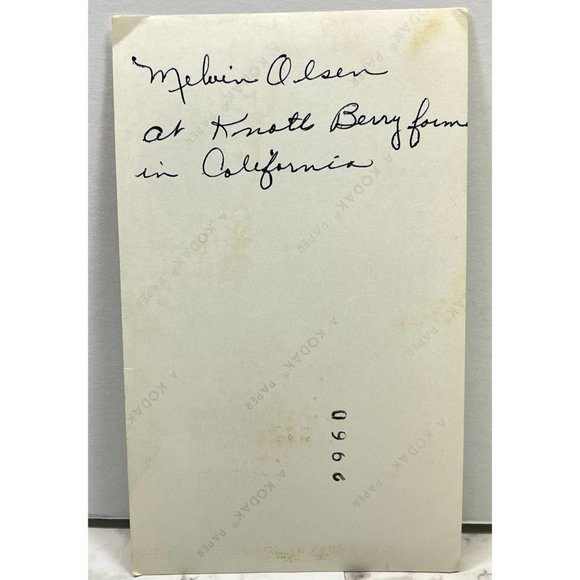 Knotts Berry Farm Found Photo Ghost Town Calico Belles Cecelia Marilyn Bench 50s - Picture 3 of 7